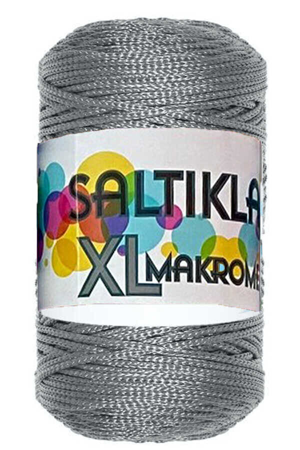 SALTIKLAR,XL MAKROME 0430 ORTA GRİ ,EL ÖRGÜ İPLİKLERİ 