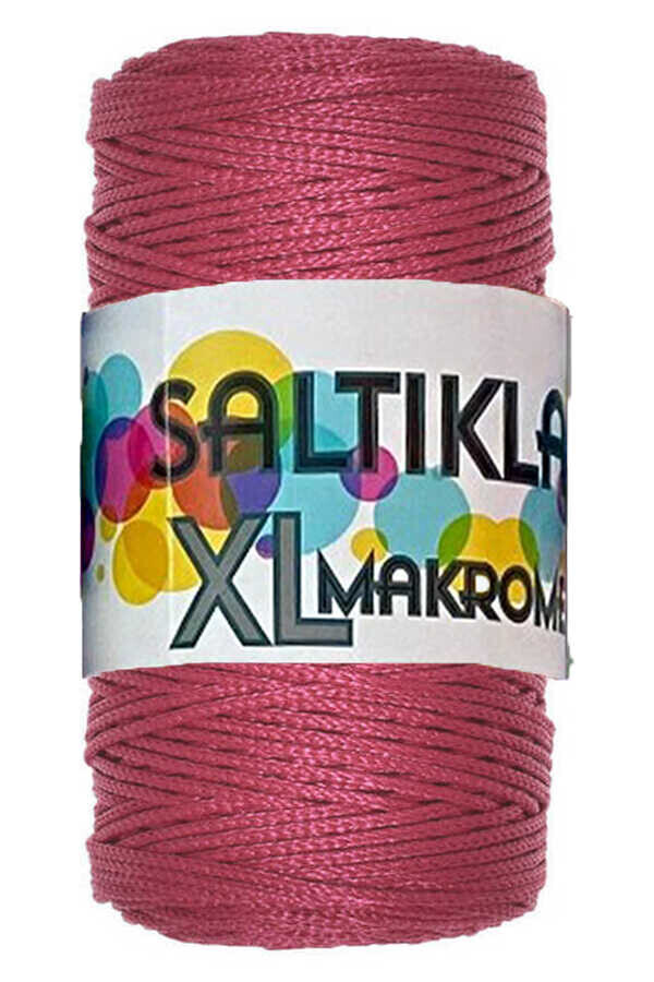 SALTIKLAR,XL MAKROME 1535 ORTA PEMBE,EL ÖRGÜ İPLİKLERİ 