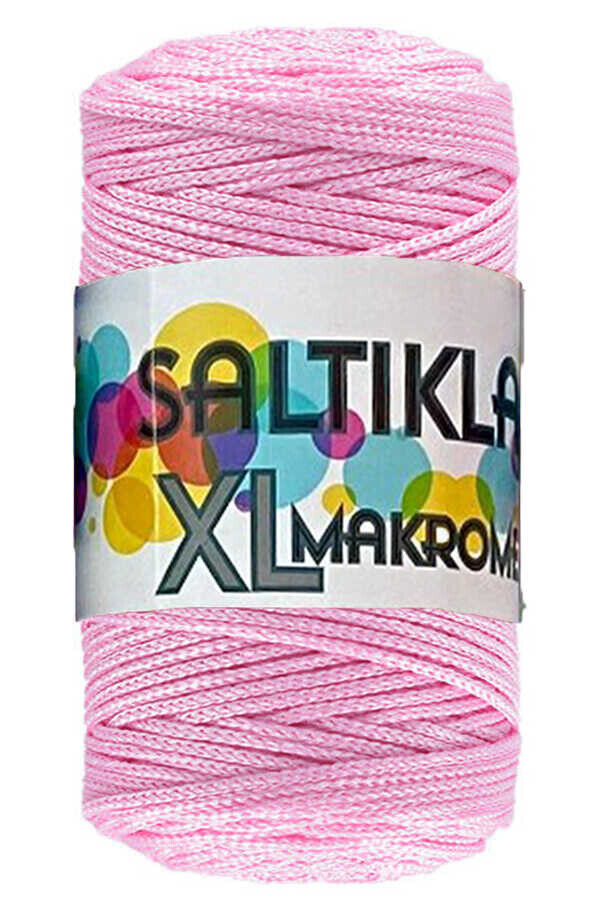 SALTIKLAR,XL MAKROME 1545 PEMBE,EL ÖRGÜ İPLİKLERİ 