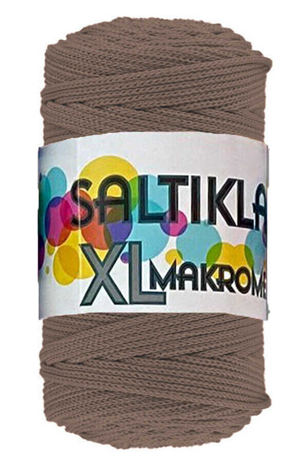 SALTIKLAR,XL MAKROME 2080 AÇIK KAHVE,EL ÖRGÜ İPLİKLERİ 