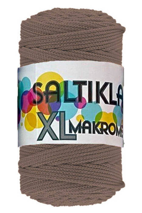 SALTIKLAR,XL MAKROME 2080 AÇIK KAHVE,EL ÖRGÜ İPLİKLERİ - 1