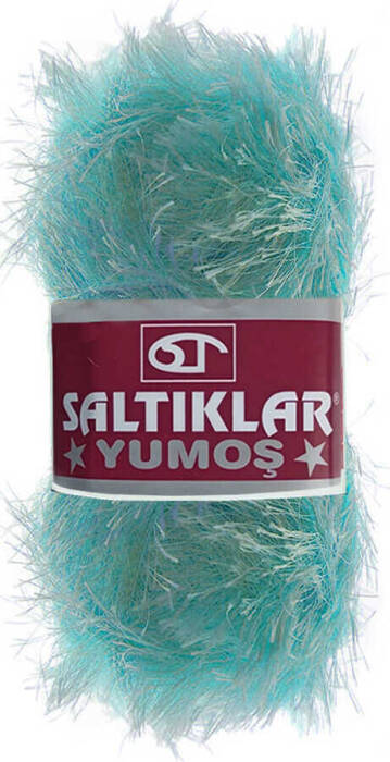 SALTIKLAR,YUMOŞ 0003 TURKUAZ,EL ÖRGÜ İPLİKLERİ - 1