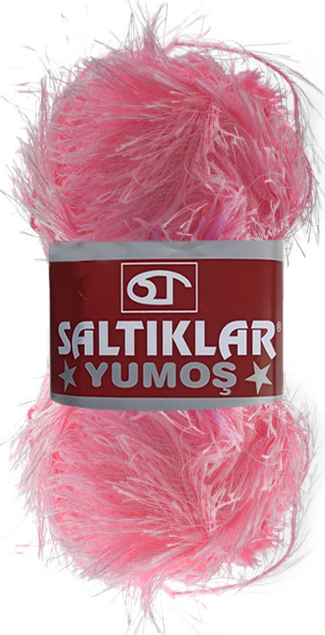 SALTIKLAR,YUMOŞ 0014 GÜL PEMBE,EL ÖRGÜ İPLİKLERİ 