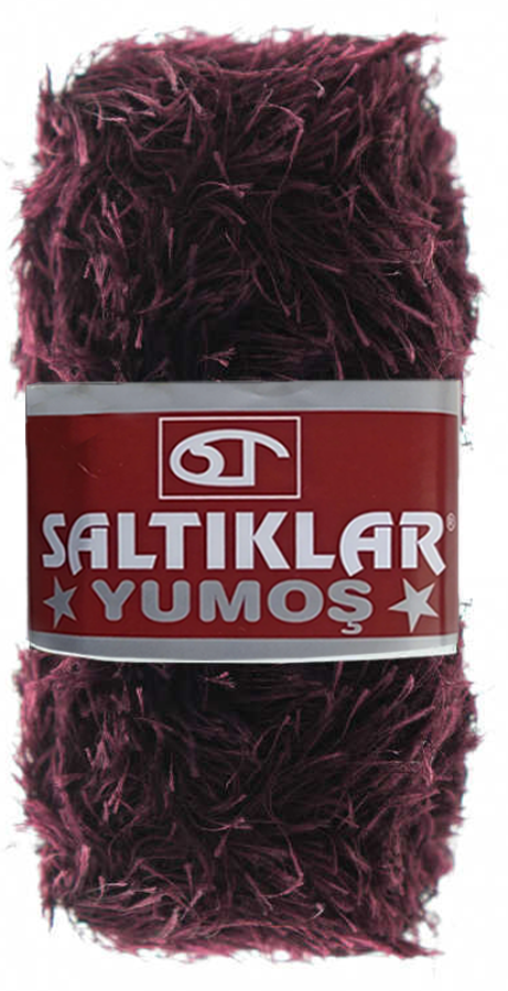 SALTIKLAR,YUMOŞ 0027 PATLICAN,EL ÖRGÜ İPLİKLERİ 