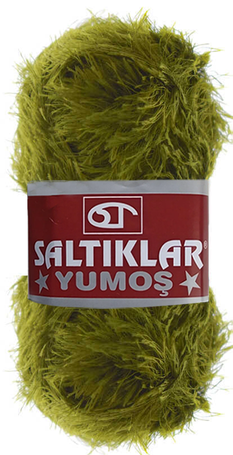 SALTIKLAR,YUMOŞ 0044 CEVİZ YEŞİLİ,EL ÖRGÜ İPLİKLERİ 