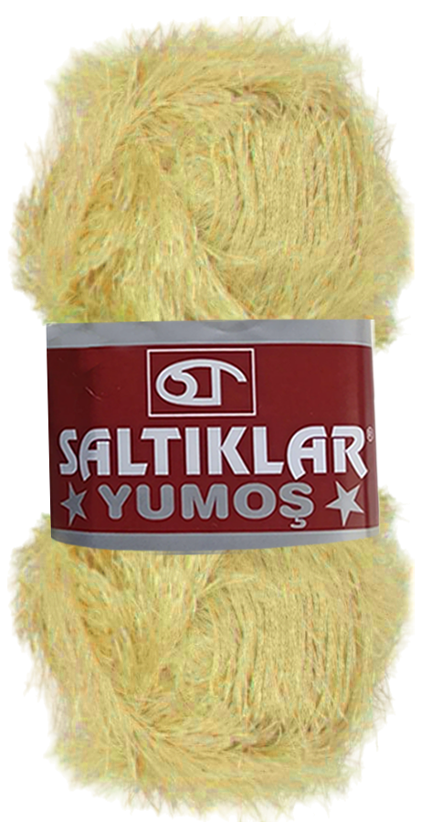 SALTIKLAR,YUMOŞ 0057 ORTA SARI,EL ÖRGÜ İPLİKLERİ 