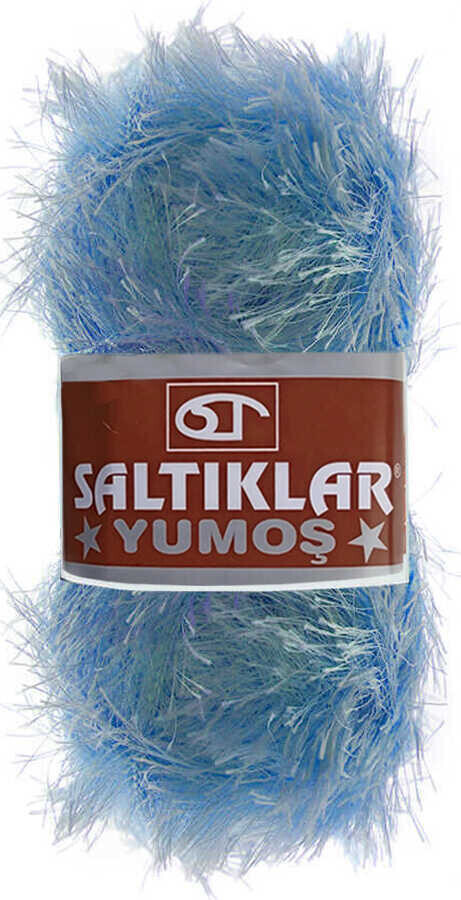 SALTIKLAR,YUMOŞ 0071 ÖNLÜK MAVİ,EL ÖRGÜ İPLİKLERİ 