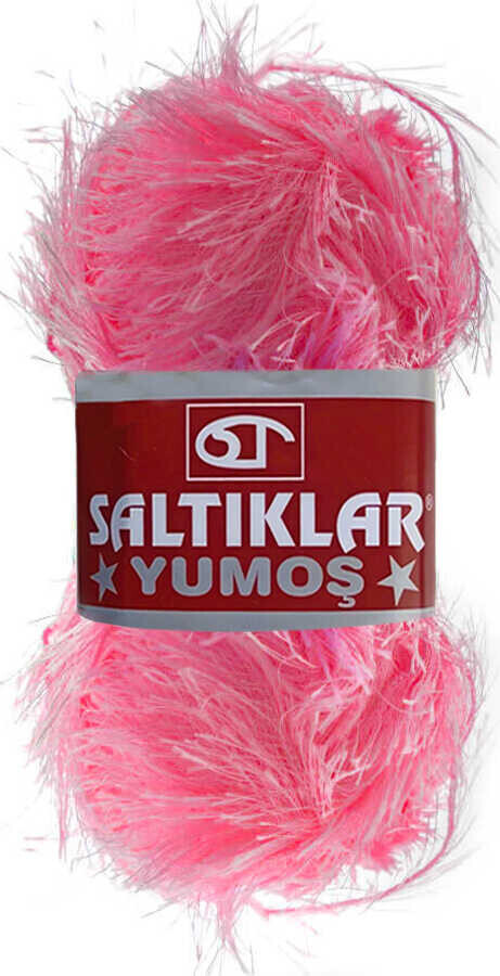 SALTIKLAR,YUMOŞ 0116 PEMBE,EL ÖRGÜ İPLİKLERİ 