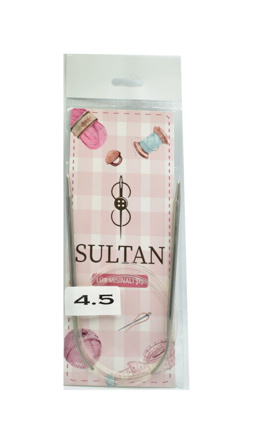 SULTAN,100 CM TİTANYUM MİSİNALI ŞİŞ NO:4,5,ÇELİK MİSİNALI 