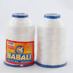 YABALI,100 GR POLYESTER 50 NO KARBEYAZ,POLYESTER İPLİKLER - 1